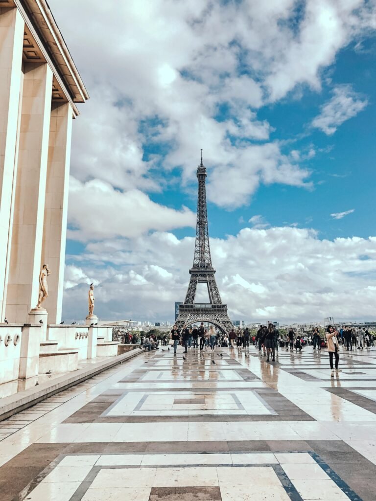 Eiffel Tower in Summer